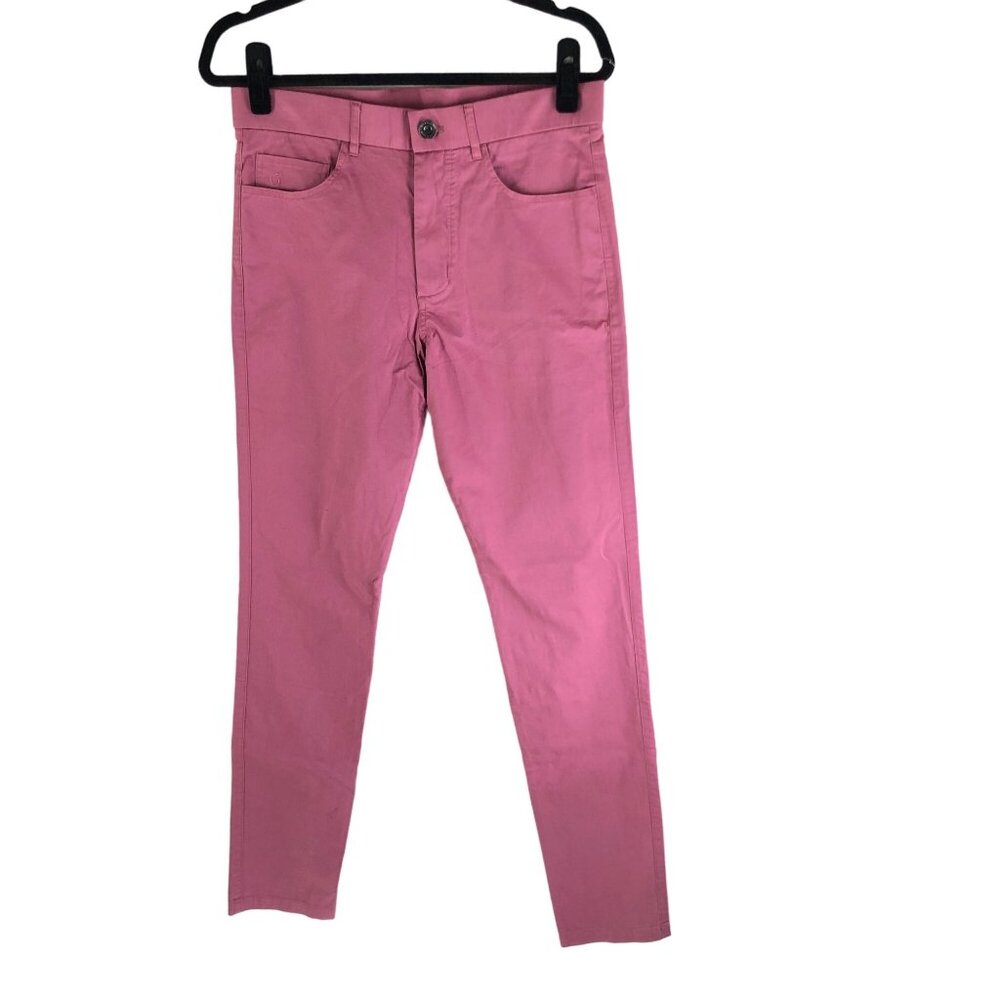 Greyson Mens Amagansett 5-Pocket Trouser Pink Slim Fit Skinny Pants 30/32